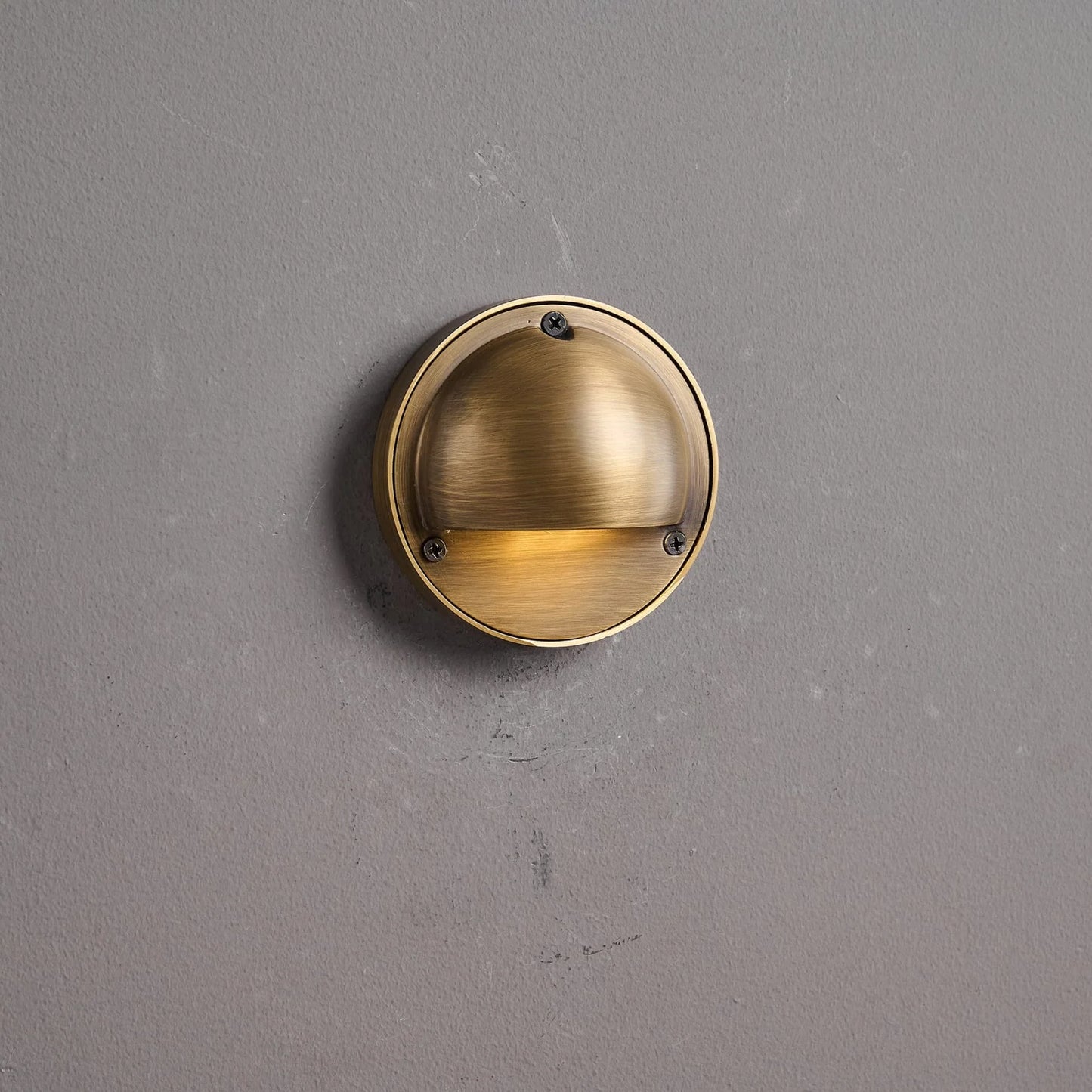 Modern Copper Wall Light, Dimmable Tri-Colour