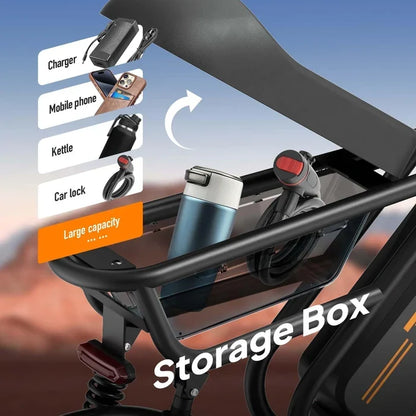 Fat Tire Electric Bike — 250W Motor, 48V 13Ah Removable Battery, Dual Suspension, Road-Legal Pedal Assist