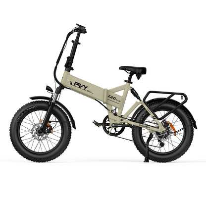 All-Terrain Folding Electric Bike 1000W Motor, 48V Battery, Fat Tires, Dual Suspension