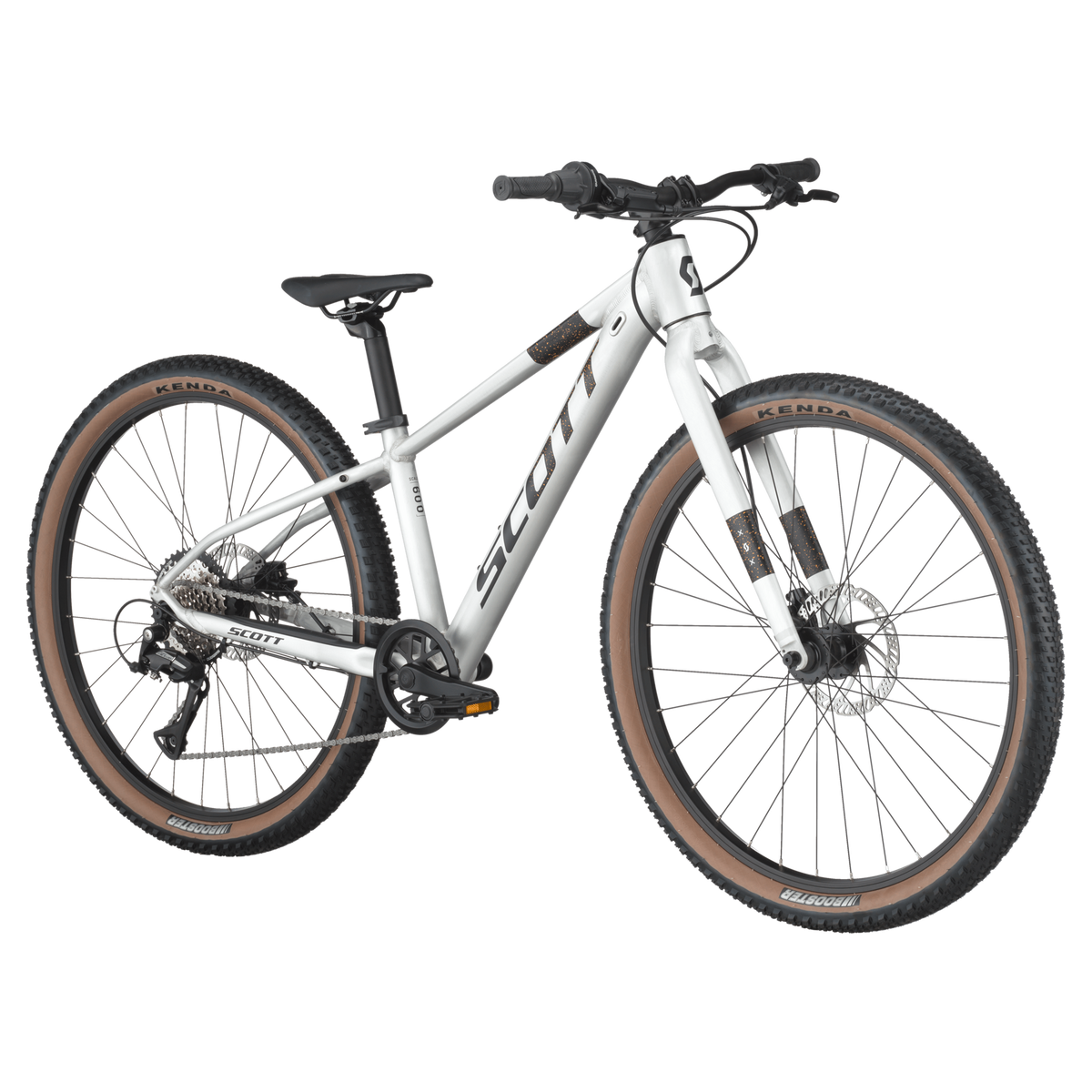 Scott Scale 600 Alloy Silver 26" Kids Bike 2026 – 8-Speed with Hydraulic Disc Brakes