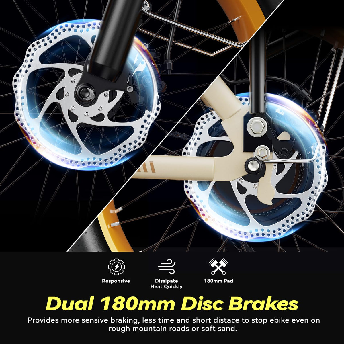 EUYBIKE F6-F Foldable Electric Bike — 1000W Peak Motor, 48V 20Ah Battery, 20" Fat Tire, Off-Road