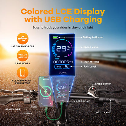 EUYBIKE Folding Cargo Electric Bike — 1000W Peak Motor, 48V 20Ah Battery, 20" Fat Tire, Off-Road