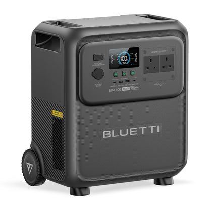 3840Wh Portable Power Station — 2600W LiFePO4 Battery Solar Generator for Home Backup & Camping