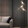Modern Bird LED Floor Lamp With 3 Light Heads and Gold Accents