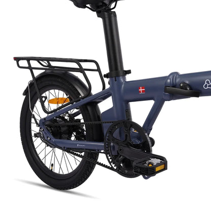Virum Auto Folding E-Bike — Automatic 3-Speed, Carbon Belt Drive, Torque Sensor