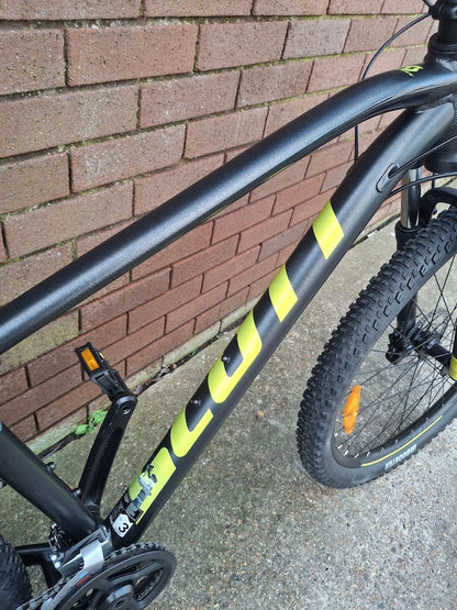 Scott Aspect 760 Black 2025 Mountain Bike – 27.5" Alloy Hardtail with Hydraulic Disc Brakes