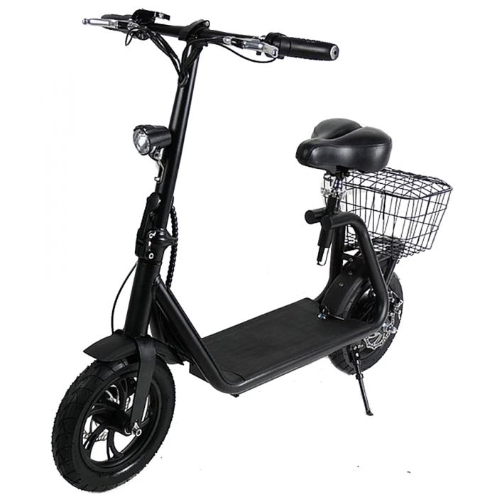 Zipper M6 350W Electric Scooter – 8Ah Battery, 12" Tyres, Padded Seat, Disc Brakes