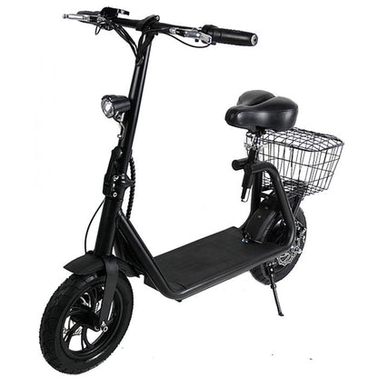 Zipper M6 350W Electric Scooter – 8Ah Battery, 12" Tyres, Padded Seat, Disc Brakes