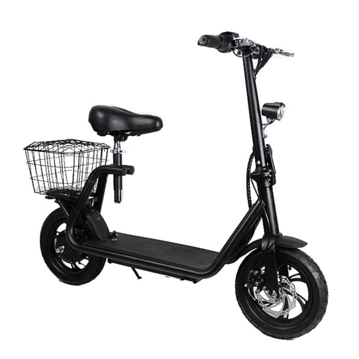 Zipper M6 350W Electric Scooter – 8Ah Battery, 12" Tyres, Padded Seat, Disc Brakes