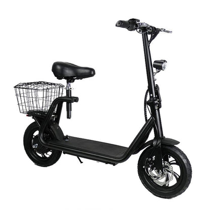 Zipper M6 350W Electric Scooter – 8Ah Battery, 12" Tyres, Padded Seat, Disc Brakes