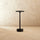 Modern Iron Art Table Lamp LED Light With Acrylic Shade – USB Rechargeable