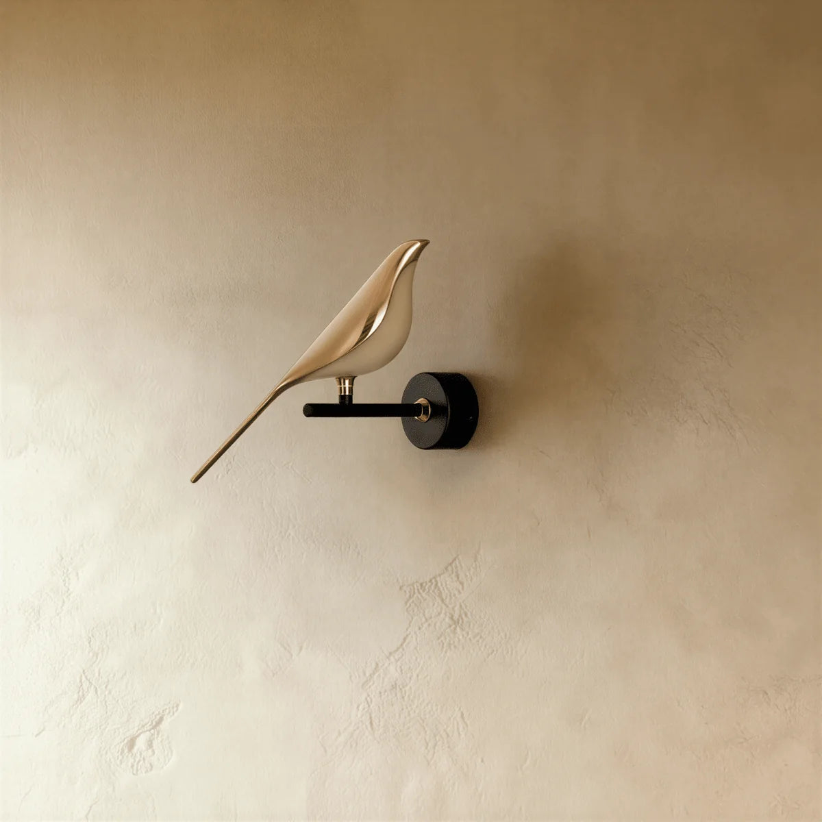 Modern Swallow Wall Light With Acrylic Diffuser