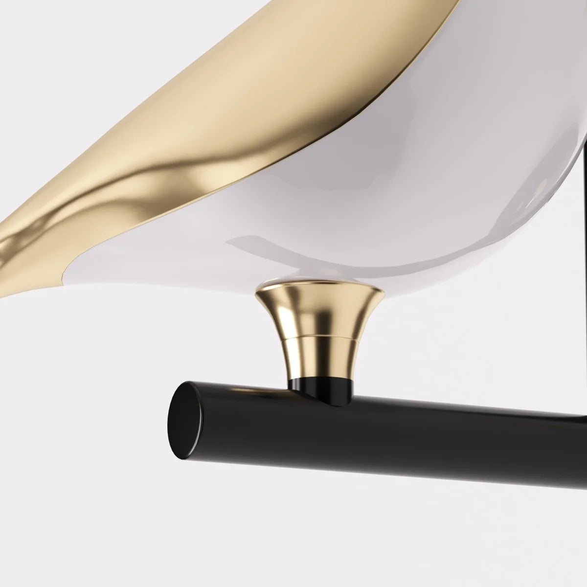 Modern Swallow Wall Light With Acrylic Diffuser