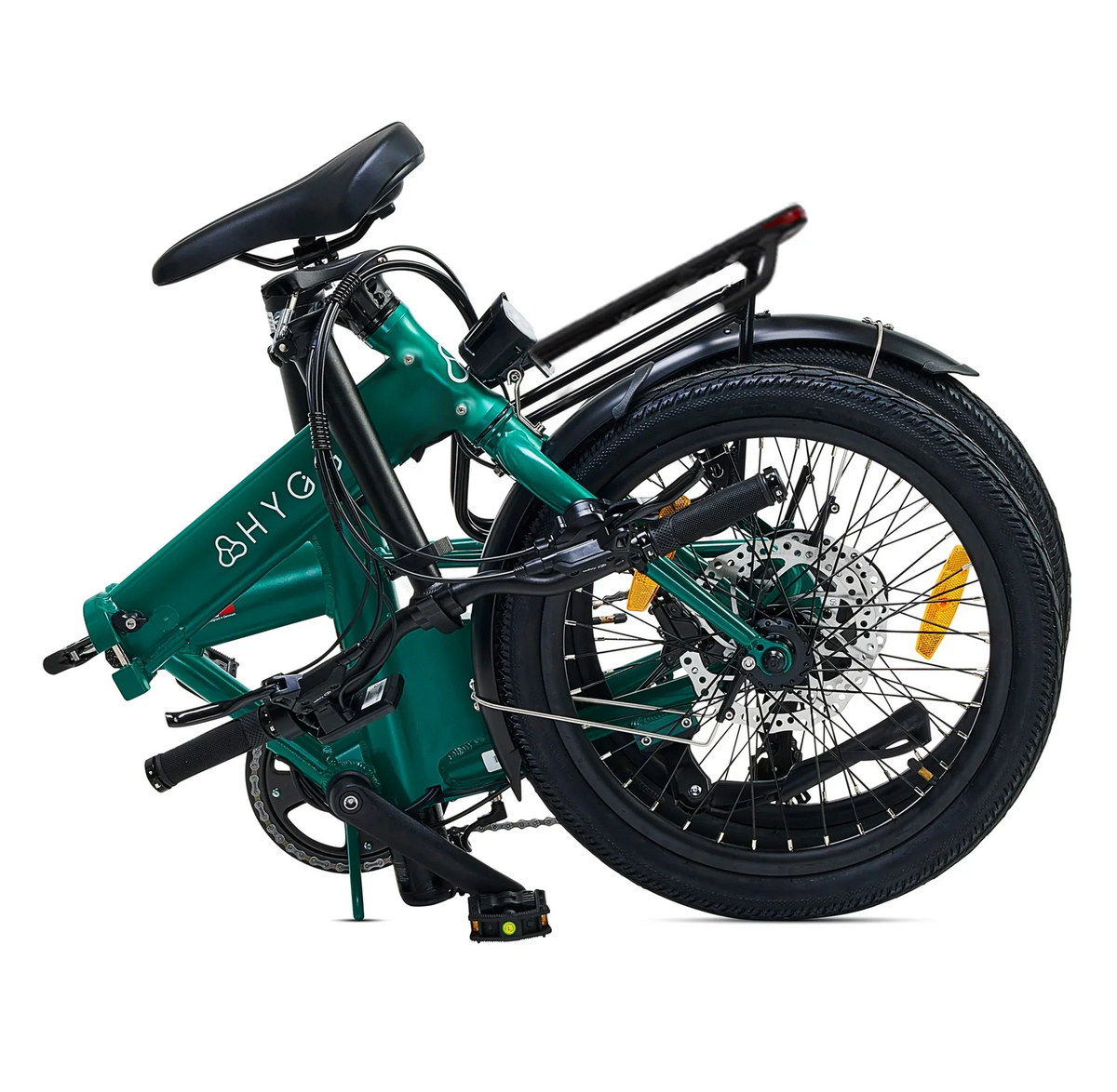 Virum Folding E-Bike — 250W Motor, Shimano 8-Speed, Tektro Hydraulic Brakes